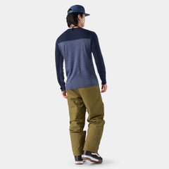 Men's Classic Thermal Merino Base Layer Colorblock Crew Boxed